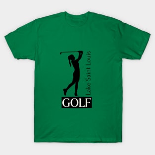 Lake Saint Louis Ladies Golf T-Shirt